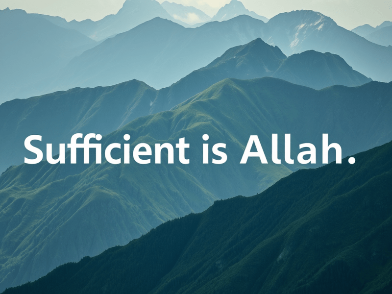 Sufficient is Allah
